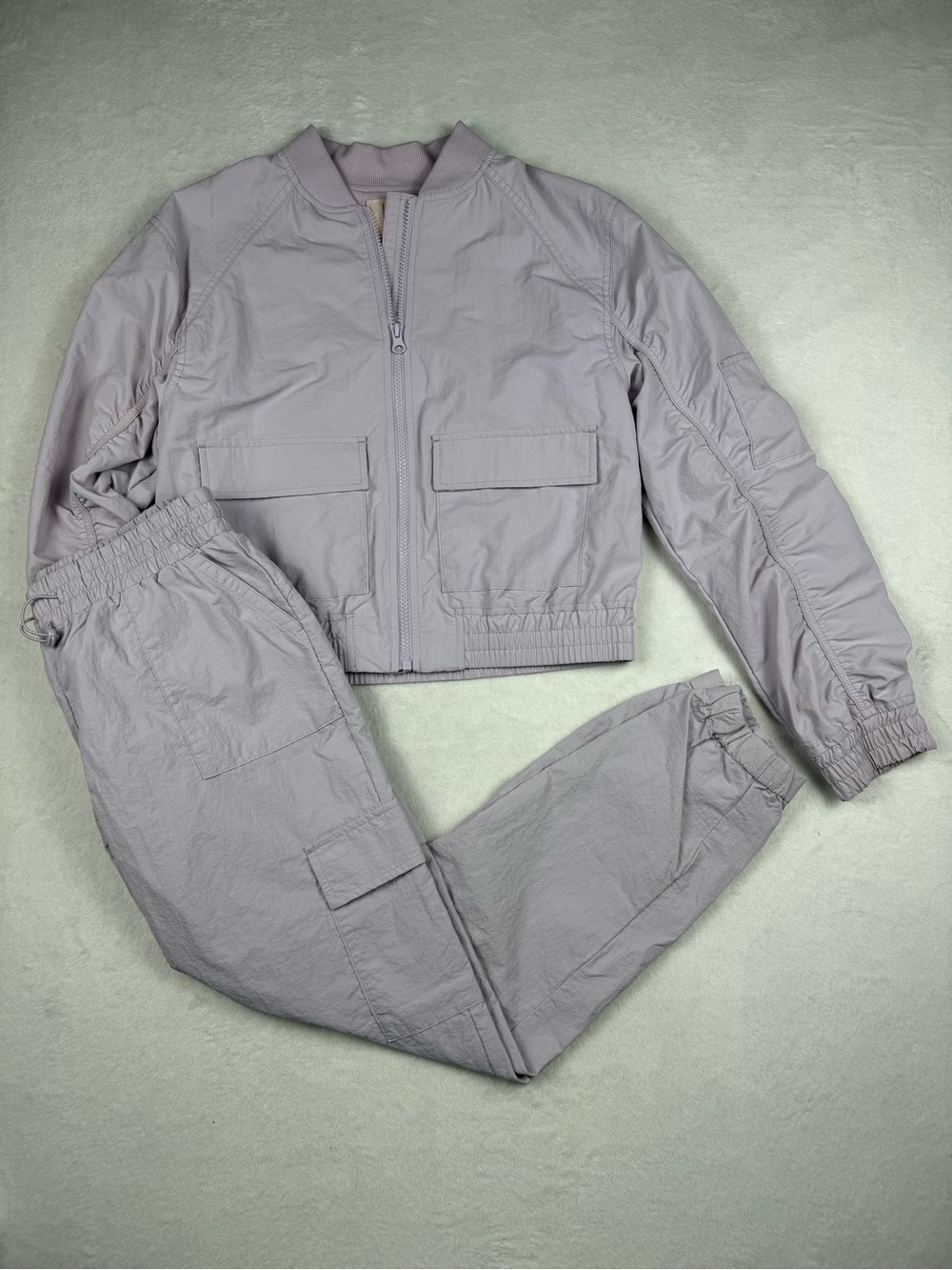 SO good for life kids jogger set with jacket Two-Piece Lavender Track Set Kid XL